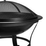 Yaheetech Round Outdoor Fire Pit for Patio