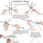 42cm Portable Stainless Steel Fire Pit Set