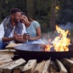 Cast Iron Garden Fire Pit and Patio Heater