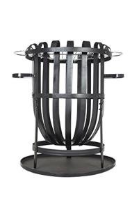 Vancouver Black Firebasket 45x45x56cm