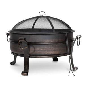 Dellonda 30" 2-in-1 Outdoor Fire Pit Table