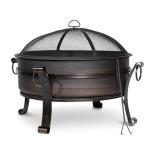 Dellonda 30" 2-in-1 Outdoor Fire Pit Table