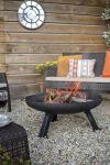 La Hacienda Pittsburgh Medium Firepit - Oiled Steel