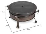 Dellonda 30" 2-in-1 Outdoor Fire Pit Table