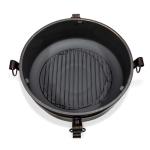 Dellonda 30" 2-in-1 Outdoor Fire Pit Table