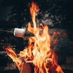 60cm Cast Iron Outdoor Fire Pit Bowl