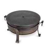 Dellonda 30" 2-in-1 Outdoor Fire Pit Table