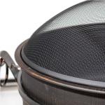 Dellonda 30" 2-in-1 Outdoor Fire Pit Table