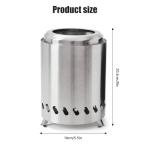 Portable Stainless Steel Tabletop Fire Pit