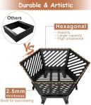 57cm Portable Outdoor Fire Pit with Travel Bag