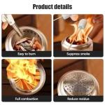 Portable Stainless Steel Tabletop Fire Pit