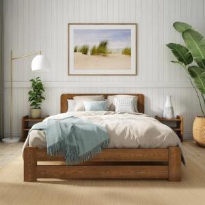 Nodax King Size Solid Pine Bed Frame