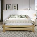 Nodax 4ft6 Solid Pine Double Bed Frame