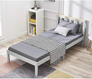 Panana 3ft Single Wooden Bed Frame with Mattress