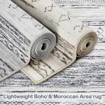 Large Washable Boho Moroccan Area Rug 5x7