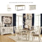 Ashley Realyn French Country Buffet, Chipped White