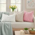 Decorative Faux Fur Cushion Covers - Set of 2