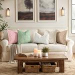 Decorative Faux Fur Cushion Covers - Set of 2