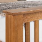 Julian Bowen Oak King Size Bed