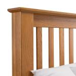 Julian Bowen Oak King Size Bed