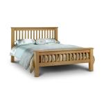 Julian Bowen Oak King Size Bed