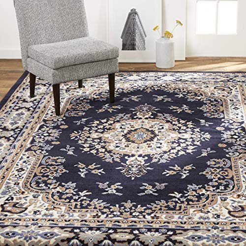 Premium Sakarya Traditional Area Rug – Navy 200x300 cm
