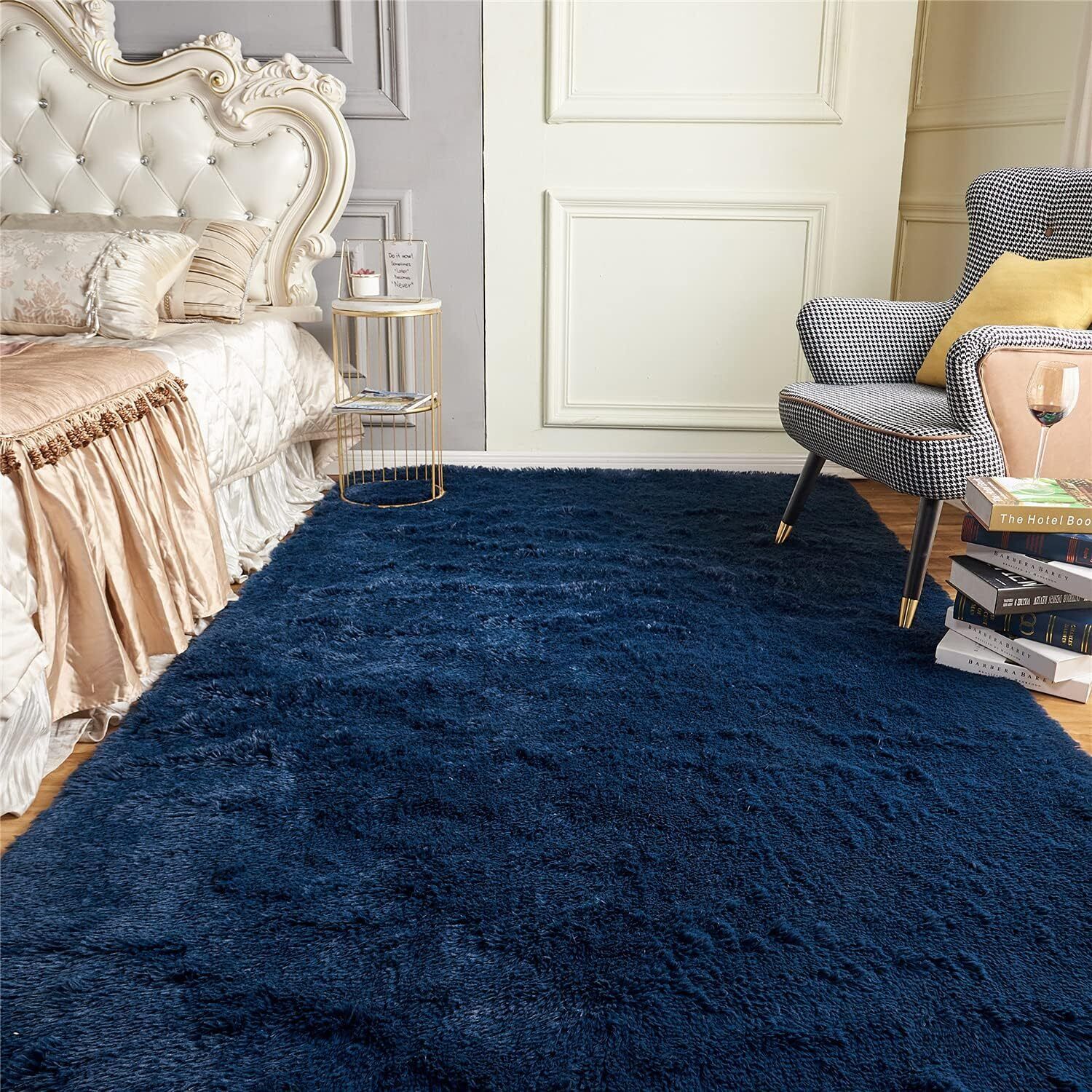 Premium Sakarya Traditional Area Rug – Navy 200x300 cm