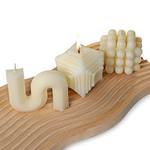 3-Piece Decorative Scented Candle Set