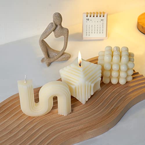 3-Piece Decorative Scented Candle Set