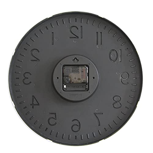Silent 30cm Wall Clock for Living Spaces (Gold Green)