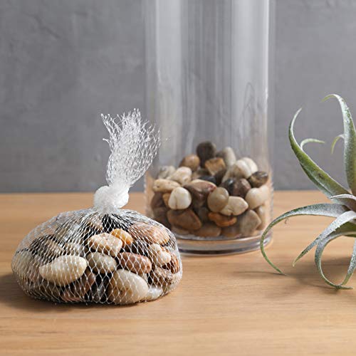 Decorative Glass Candle Holders with Succulents - Set of 3