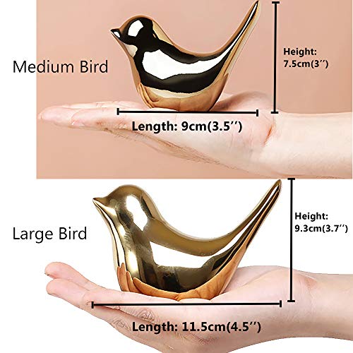 Gold Small Animal Statues for Home Decor