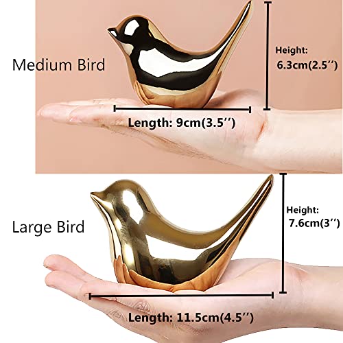 Gold Small Animal Statues for Home Decor