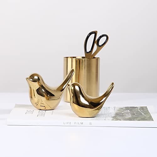Gold Small Animal Statues for Home Decor
