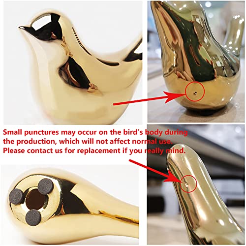 Gold Small Animal Statues for Home Decor