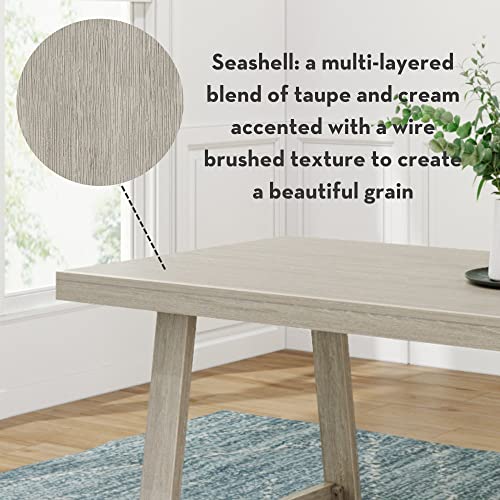 Seashell Wirebrush Dining Table - 72 Inch