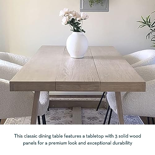 Seashell Wirebrush Dining Table - 72 Inch