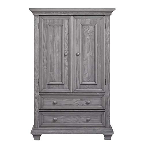Oxford Baby Westport Armoire, Dusk Gray