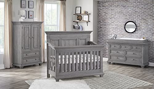 Oxford Baby Westport Armoire, Dusk Gray