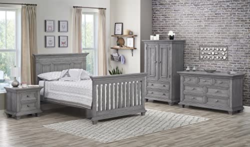 Oxford Baby Westport Armoire, Dusk Gray