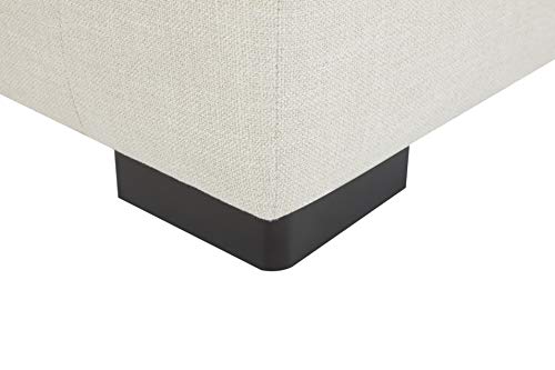 Stone & Beam Cream Loveseat Sofa, Extra-Deep, 75.6"W