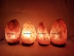 Himalayan Crystal Rock Salt Lamp with Electric Fitting