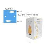 Pink Himalayan Salt Lamp with Button Control