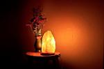 Himalayan Crystal Rock Salt Lamp with Electric Fitting