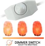 Salt Lamp Cord with Dimmer & 5 Bulbs