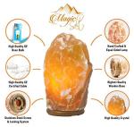 Natural Pink Himalayan Salt Lamp with Bulb