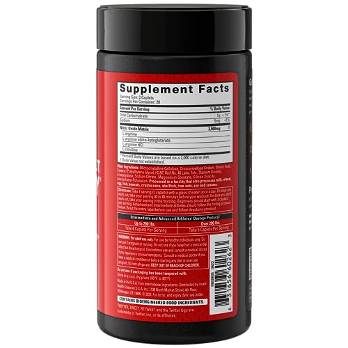 Six Star Nitric Oxide Fury Pre-Workout Pills