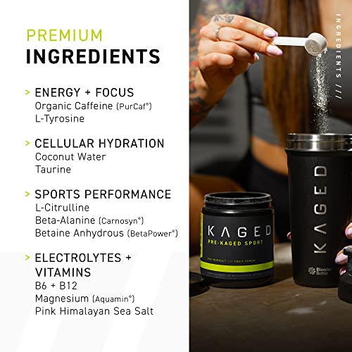 KAGED MUSCLE Pre-Kaged Pre-Workout 9.38 oz