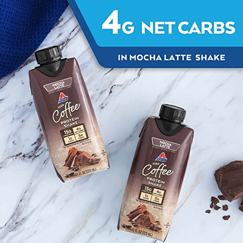 Atkins Mocha Latte Protein Shake - 15 Pack