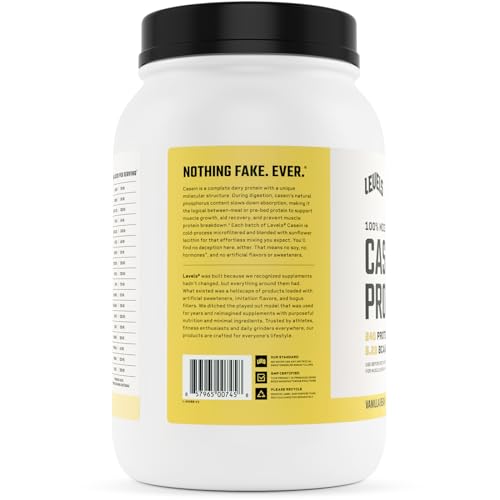 Vanilla Bean Micellar Casein Protein, Hormone-Free, 2LB